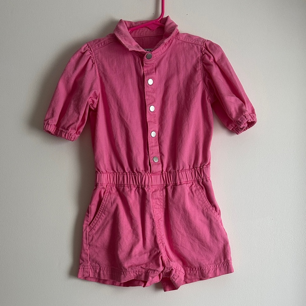 Old Navy Bright Pink Kids Romper